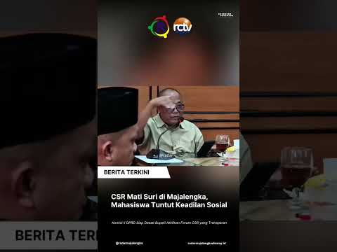 Mahasiswa Soroti Mati Surinya CSR di Majalengka