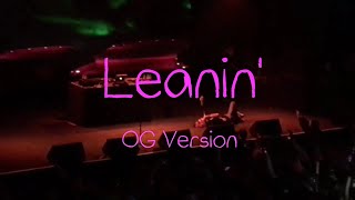 Lil Peep - Leanin&#39; (OG Version)