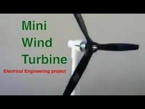 World Amazing Modern Latest Intelligent Technology Mini Wind Turbine Engineering Projects Video