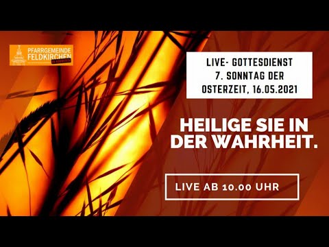 Livestream-Gottesdienst, 16.5.2021