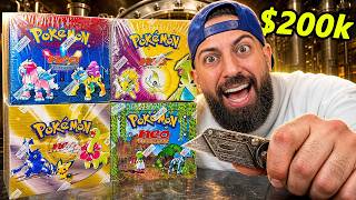 Unboxing EVERY Neo Pokemon Box $200,000 (NEVER DONE BEFORE)