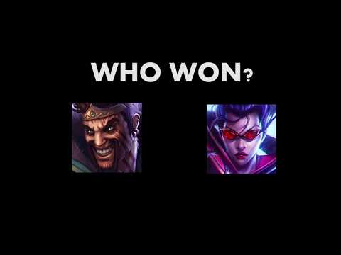 VAYNE vs DRAVEN  FIGHT!