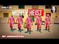 Freefire Money Heist 3D Animation 3D Freefire Animation