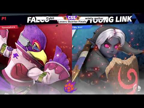Clemson Smash Series 33 - LQ - Cybil (Falco) vs. winty guitar (Young Link) - SSBU