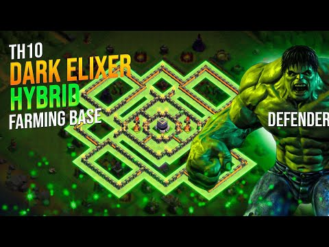 NEW BEST TH10 Base 2022 With REPLAYS | Townhall 10 (TH10) Dark Elixer FARMING/TROPHY PUSHING