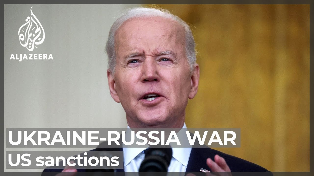 Biden unveils new Russia sanctions over Ukraine invasion