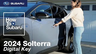 Subaru Solterra | How-To Set Up Digital Key (2024)