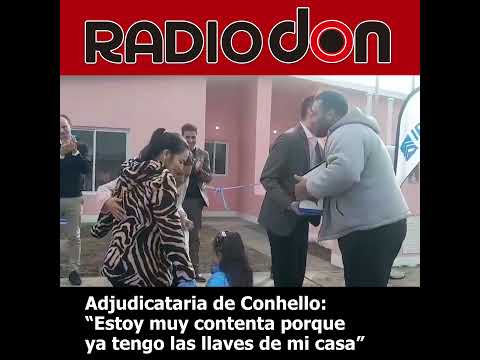 Adjudicataria de Conhello: "Luché mucho por esta casa y ahora la podre disfrutar con mi familia"