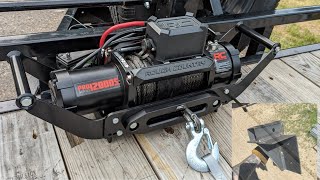 DIY Removable Winch | Harbor Freight Hitch Receiver Mount Paired W/ Rough Country 12,000lbs Winch