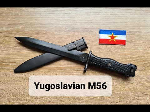 Yoguslavian MP40 bayonet, the M56