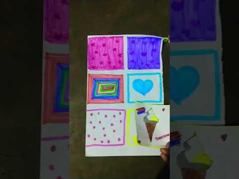 Which one is your favourite flavour (🍦🍧🍨)#icecream flavour #art #satisfying #ashima #art #youtube