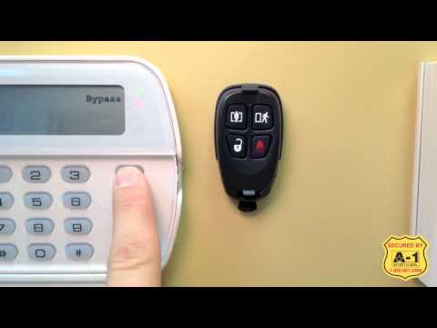 A-1 Security Alarms, Inc. DSC How to use 4 Button Keyfob