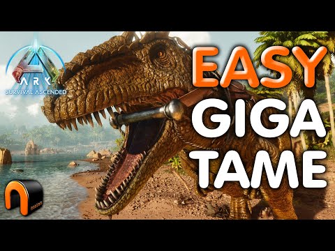 EASY SOLO GIGA TAMING! Ark Survival Ascended