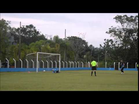 Estrela Azul 1x1 Grêmio Louro - pênalti desperdiçado por Cleiton