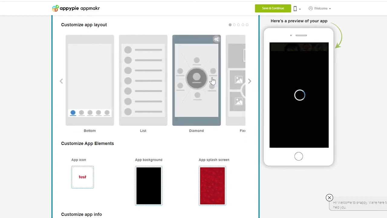 📱 Tutorial Designing your App in AppyPie App Builder