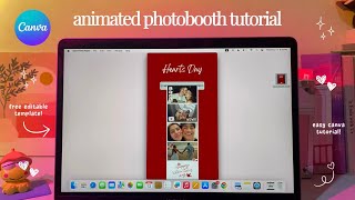 Download lagu Animated Photobooth Strip Tutorial (with a free template) | Canva mp3