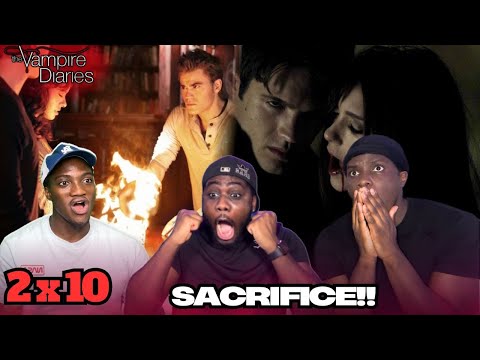 THE SACRIFICE!!! VAMPIRE DIARIES SEASON 2 EPISODE 10 REACTION/REVIEW