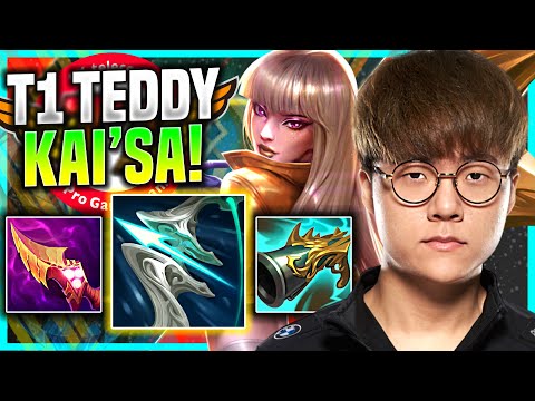 TEDDY DOMINATING KAI'SA WITH NEW ITEMS! - T1 Teddy Plays Kai'Sa ADC vs Jhin! | Preseason 11