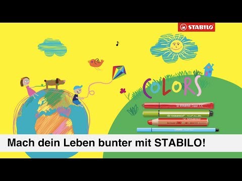 Artikelvideo 1 für STABILO color Buntstifte farbsortiert, 24 St., Artikelnummer 124081