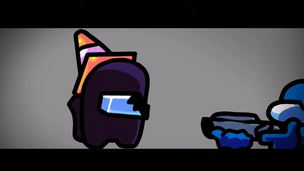 black imposter vs blue crewmate (vs impostor alternate)