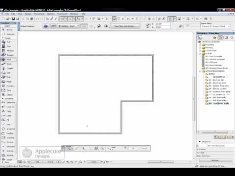 ArchiCAD Tip: How to use OFFSET