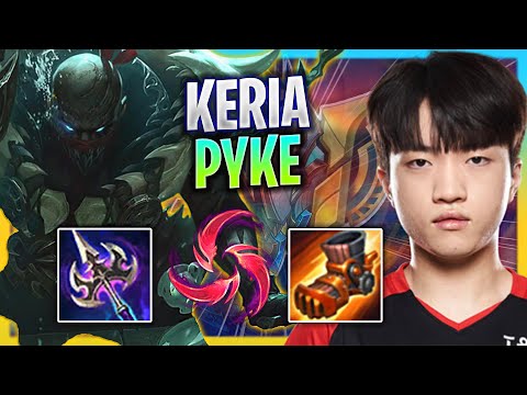 LEARN HOW TO PLAY PYKE SUPPORT LIKE A PRO! | T1 Keria Plays Pyke Support vs Rakan!  Season 2023