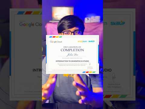 Google aisa karega kisi ko nahi pata tha! #shorts #career #google #microsoft #certificate