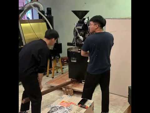 Desembalagem e instalação Santoker R6 Master - Máquina de torrefação de café Wintop WS-6 - Máy Rang Cà Phê