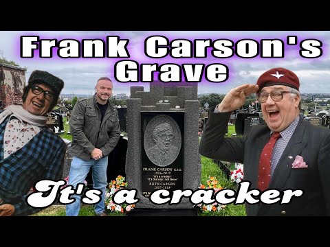 Frank Carson's Grave - Famous graves