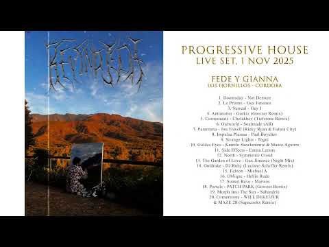 Progressive House - Fede y Gianna - Los Hornillos, Córdoba (NOV 1 2025)