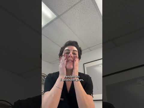 Part 2 of BBL treatment for skin rejuvenation ⚡ #facialtreatment ##medispa #montreal #lasertreatment