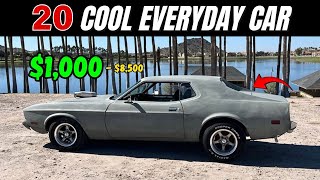 20 Classic Cars You Can Buy on Marketplace for $1K–$8,5K!