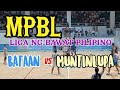 MPBL BATAAN RISERS VS MUNTINLUPA CAGERS BORBONSTREET
