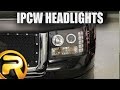 How to Install IPCW Projector Halo Headlights 