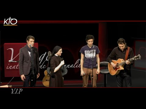 Soeur Cristina chante Douce Nuit avec Grégory Turpin et Les Guetteurs