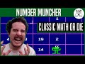 Old School Math Or Die NUMBER MUNCHERS