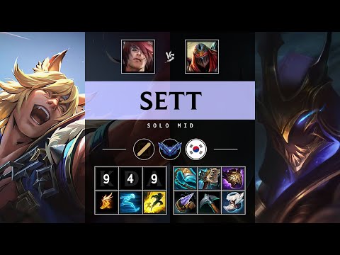Sett Mid vs Zed: Legendary - KR Diamond Patch 25.S1.1
