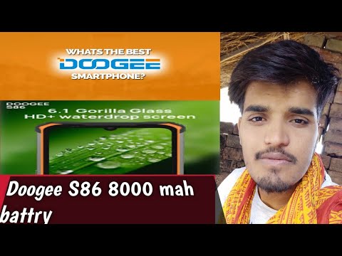 doogee S86 New phone lanuch.. 8000 mah battry.. 16 megapixel camera.. p60 prosesar