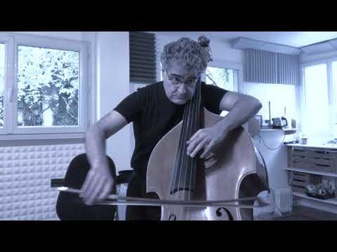 Practicing Bass Skopje Melodija by Renaud Garcia-Fons