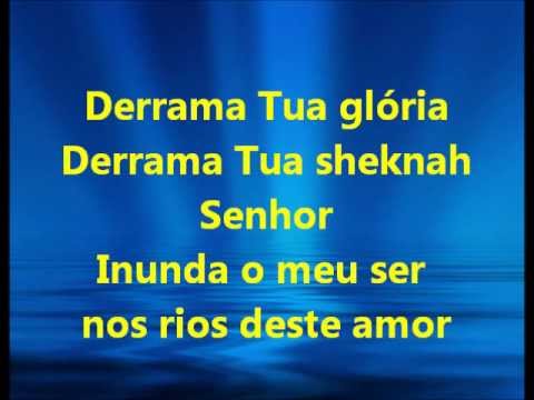 Derrama Tua Glória - Ministério Unção Ágape(playback legendado)