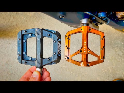 NEUE PEDALE - ALU vs KUNSTSTOFF IM MTB TRAIL TEST