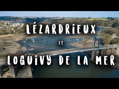 De LEZARDRIEUX à LOGUIVY DE LA MER - Le TRIEUX en DRONE