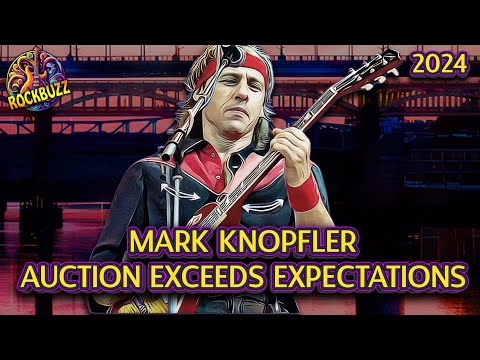 MARK KNOPFLER  Guitar Auction Exceeds Expectations Dire Straits Les Paul Gibson Fender Amp  Strat