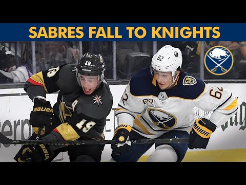 Buffalo Sabres Fall to the Vegas Golden Knights 4-2