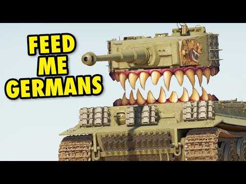 HUNGRY HUNGARY CANNIBAL TIGER EATS ITS OWN KIND - Tigris in War Thunder