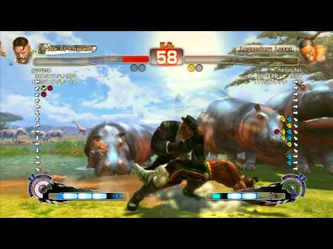 SSF4 AE: guruna (Dudley) vs heijoutei (Dee Jay) - Ranked Match (720p HD)