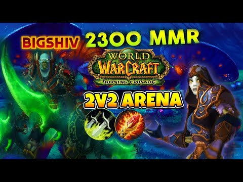 TBC Anniversary- Rogue/mage 2300 MMR 2v2 Arena!