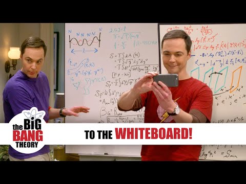 Every Time the Whiteboard Stole the Scene | The Big Bang Theory
