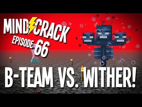 EPIC B-Team Showdown: TWO WITHERS on Mindcrack Server 66!
