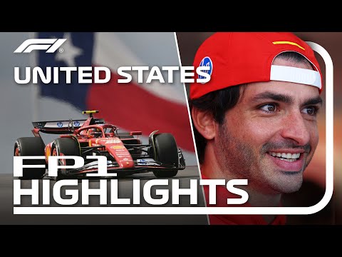 F1 2024 F1第19戦アメリカGP(COTA) 2024年 FP1ハイライト動画